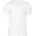 Camiseta Triblend cuello de pico White L