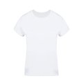 Camiseta Tubular Algodón de Mujer Bla L