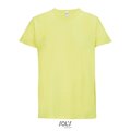 Camiseta Unisex 130g Sublimable en Blanco Amarillo Neón Xxl