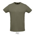 Camiseta Unisex 130g Sublimable en Blanco Army Xl