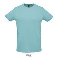 Camiseta Unisex 130g Sublimable en Blanco Pool Blue M