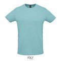 Camiseta Unisex 130g Sublimable en Blanco Pool Blue Xxl