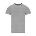 Camiseta unisex de algodón cuello redondo Gri Xxxl