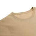 Camiseta unisex de algodón cuello redondo