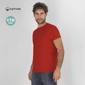 Camiseta unisex de algodón cuello redondo