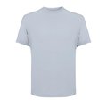 Camiseta unisex de algodón peinado Azul Claro M