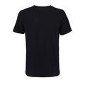 Camiseta unisex de algodón peinado Negro Profundo 5Xl