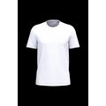 Camiseta unisex cuello redondo White L