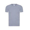Camiseta Unisex Efecto Jeans Gri L