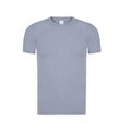 Camiseta Unisex Efecto Jeans Gri S