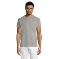 Camiseta Unisex Gris Jaspeado 4Xl