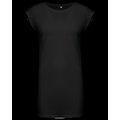 Camiseta vestido mujer algodón Black S/M