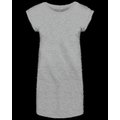 Camiseta vestido mujer algodón Light grey heather L/XL