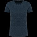 Camiseta vintage mujer algodón Night Blue Heather XXL