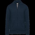 Cárdigan con forro polar hombre Navy 4XL