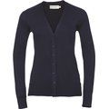 Cárdigan mujer cuello pico 50% algodón French Navy Xxl