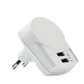 Cargador Enchufe UE 2 Puertos USB