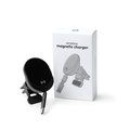 Cargador inalámbrico de coche con cable retráctil Tipo C