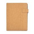Carpeta A4 con tapa de corcho Crudo Talla Única Adulto