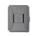Carpeta con cargador inalámbrico Gris Vigore