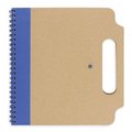 Carpeta Reciclada Bicolor con Libreta, Boli, Hojas y Asa AZ