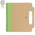 Carpeta Reciclada Bicolor con Libreta, Boli, Hojas y Asa PS