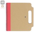 Carpeta Reciclada Bicolor con Libreta, Boli, Hojas y Asa RO