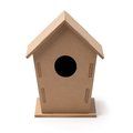 Casa para pájaros de MDF Crudo Talla Única Adulto