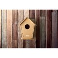 Caseta de madera para pájaros