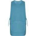 Casulla reversible con bolsillos AZUL DANUBIO UNICA