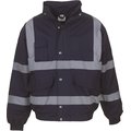 Cazadora alta visibilidad impermeable Navy M