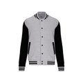 Cazadora Béisbol infantil Oxford Grey / Black 6/8 ans