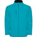 Cazadora Softshell con cremallera invertida Aguamarina S