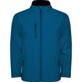 Cazadora Softshell con cremallera invertida Azul Luz De Luna 3Xl
