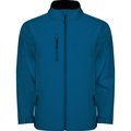 Cazadora Softshell con cremallera invertida AZUL LUZ DE LUNA XL