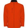 Cazadora Softshell con cremallera invertida NARANJA FUEGO XL