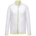 Cazadora ultraligera resistente al agua Transparent White Xs