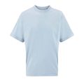 Camiseta oversize de algodón reciclado Azul Claro Xs