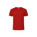 Camiseta Algodón Tacto Suave Sin Costuras Roj Xxl