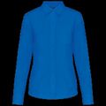 Camisa popelina polialgodón mujer Light Royal Blue S
