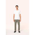 Camiseta algodón cuello redondo hombre