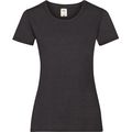 Camiseta entallada mujer 100% algodón Dark Heather Grey Xl