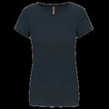 Camiseta Color jaspeado mujer Navy Xxl