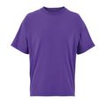 Camiseta oversize de algodón reciclado Morado Oscuro Xl
