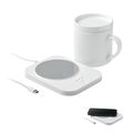Calentador de tazas inalámbrico con taza cerámica