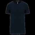 Camiseta cuello de pico Color jaspeado Navy Xl