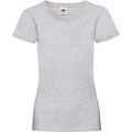 Camiseta entallada mujer 100% algodón Heather Grey M