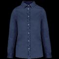Camisa ajustada eco mujer Washed Navy M