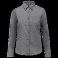 Camisa popelina polialgodón mujer Marl Storm Grey L