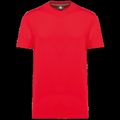 Camiseta algodón orgánico cuello redondo Red M